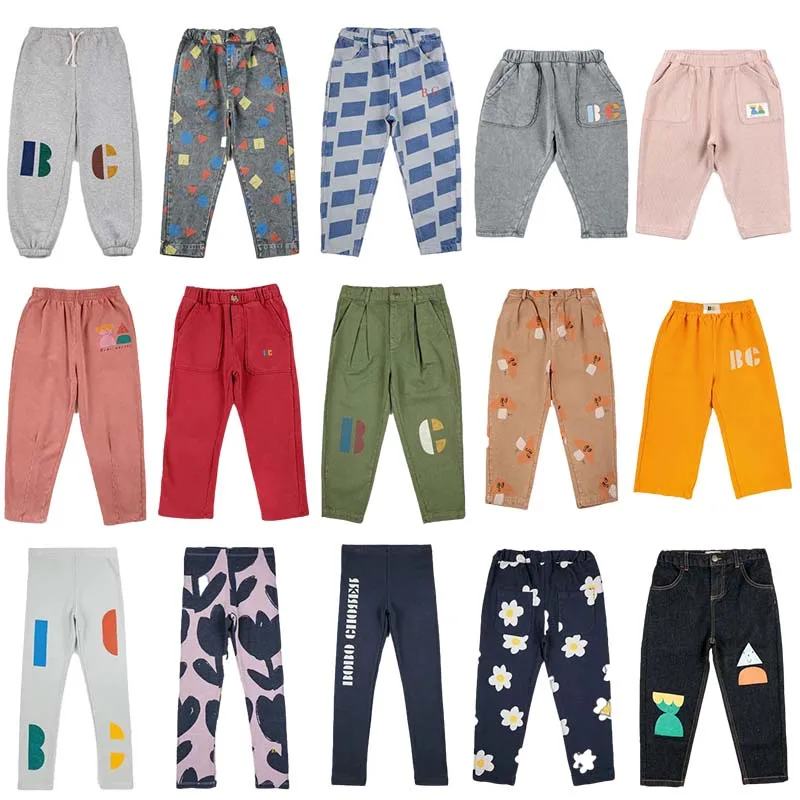 

Kids Fleece Pants 23 Autumn Winter BC New Boys Girls Pants Kids Casual Sports Pants Baby Fleece Tie Leggings Boys Pants