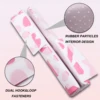 Cow Print Barbell Squat Pad Thick Foam PU Leather Padding for Neck Shoulder Protective Home Gym Weightlifting Training Equipment 3