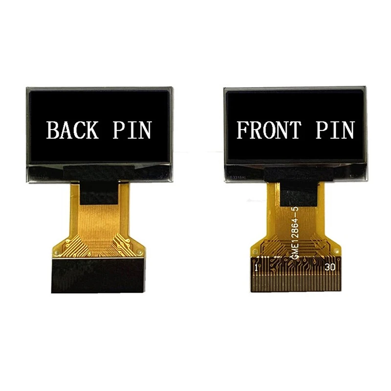 

Plug-in OLED Display 12864 Dot Matrix Driver SSD1315 Chip SPI I2C Interface 128*64 Electronic Communication Display 0.96 Inch