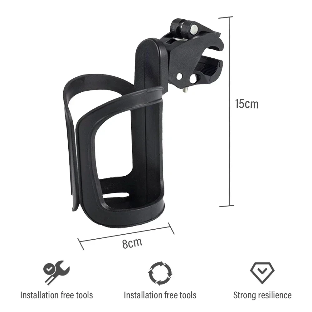Bicycle Bottle Cage 1/2pcs Bicycle Bottle Cage MTB Water Bottle Holder For Kids' Bikes Strollers Carts Universal Cup Holder Rack