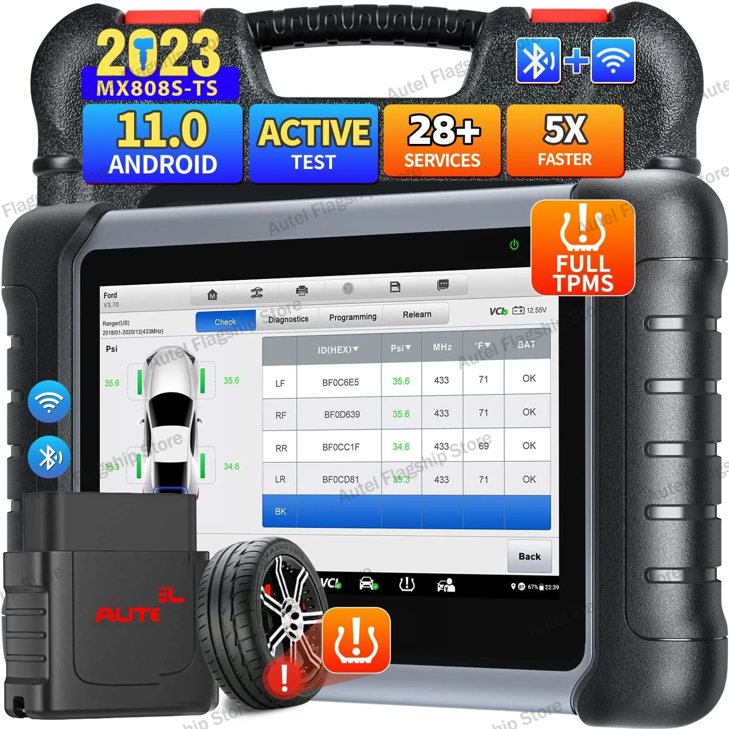 AutelMaxicheckMX808STSAutoTpmsDiagnostischeHulpmiddelenMet