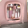 Wall-mounted Cosmetics Storage Box Dustproof Waterproof Large Capacity Makeup Storage Racks with Lid Drawer Bathroom Organizer 1