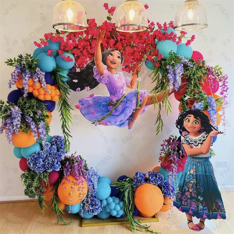 

144pcs Disney Encanto Mirabel Birthday Party Balloons Baby Shower Decoration Aluminium Foil Balloons Air Globos Girls Toy Gifts