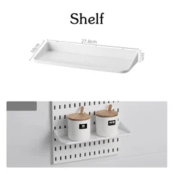 Pegboard Wall Panels - Versatile Organizer and Display Kit (Shelf F)