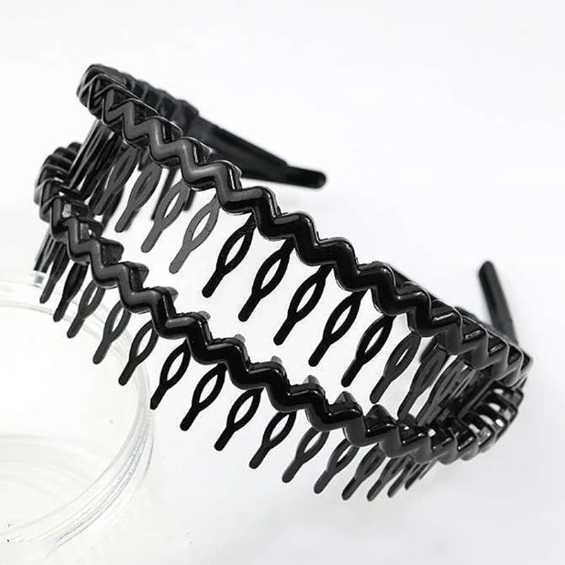 

2022 New Scrub Wave Headband Resin Hair Band Women Girls Vintage Simple All-match Hair Hoop For Female Headwear Hair Accessories
