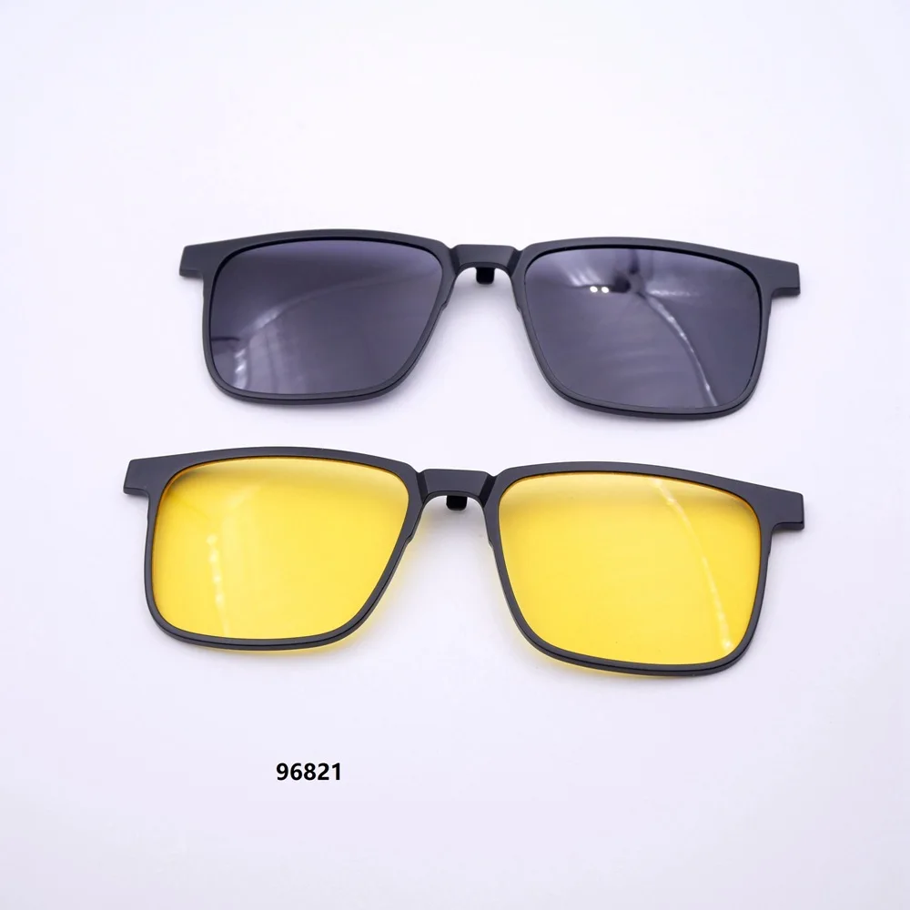 Multiple Functions Polarized Night Vision Clip On SunGlasses Men Women Glasses Frame For Driver Fishing Mountain Climbing 96821