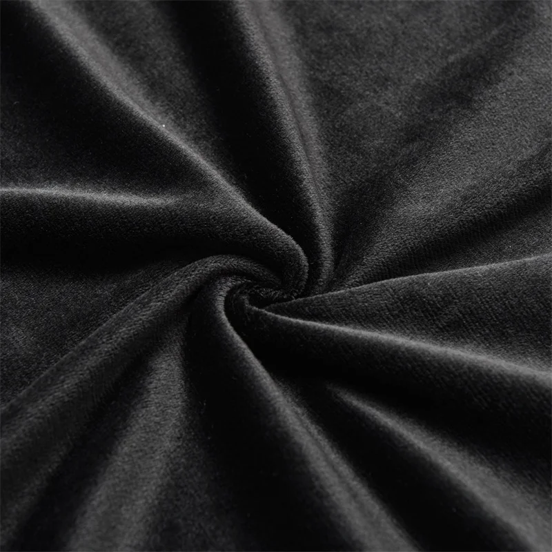 1pc Velvet Armchair Chair Covers Super Soft Elastic Club Chairs Slipcovers Solid Color Single sofa Cover for Banquet Hotel Home 4