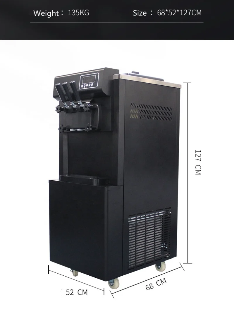220Voltage 50HZ BQL Y2200 with precooling ice cream machines prices home used ice cream machine soft ice cream machine AliExpress