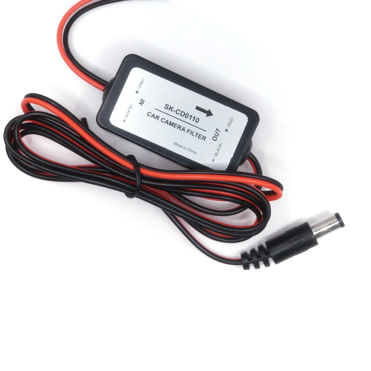 Car Rear View Rectifier 12V DC Power Relay Capacitor Filter Connector for Backup Auto Car Camera Filter Solve Ripple Splash