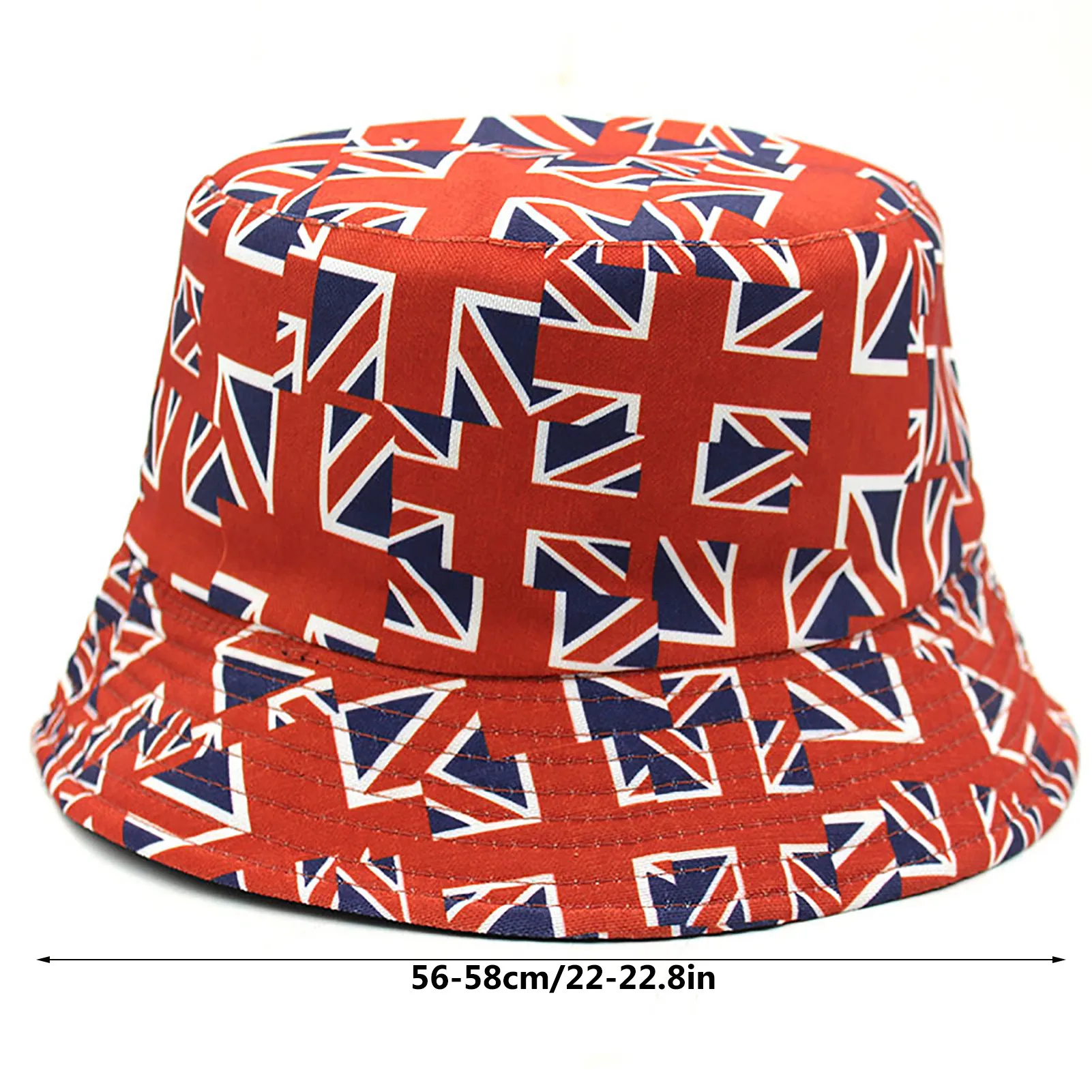Union Jack Flag Bucket Hats Union Jack 