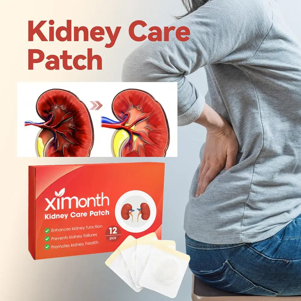 

12pc Kidney Care Patch Gallstones Treatment Plaster Back Pain Body Health Care