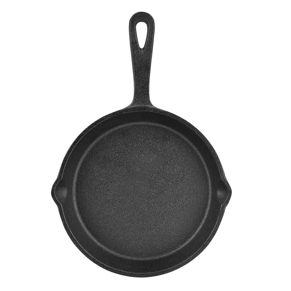 Cast Iron Skillet Cast Iron Vintage Iron Casting Pan 16cm 20cm Vintage Cast Iron Skillet Frying Pan Burnt NOn stick Cast Iron 6