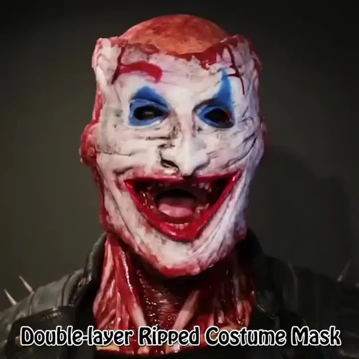 ジョーカー風フェイスマスク ジョーカー Joker 2019年版 マスク 映画 コスプレ コスチューム 衣装