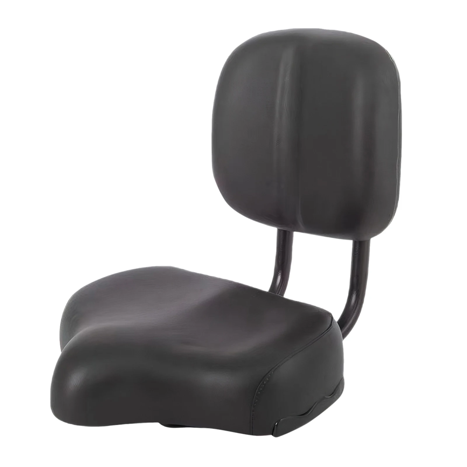 Bike Seat with Backrest Adjustable Height Bicycle Seat Waterproof Exercise Bike Seat Bicycle Saddle for Men Women