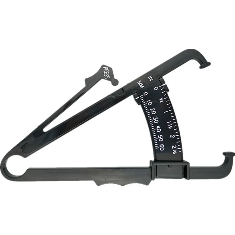 Health Care Skinfold Body Fat Caliper Body Fat Tester Plicometro Con Massa Corporea Con Strumento Di Misurazione Del Corpo Del Grafico Di Misurazione
