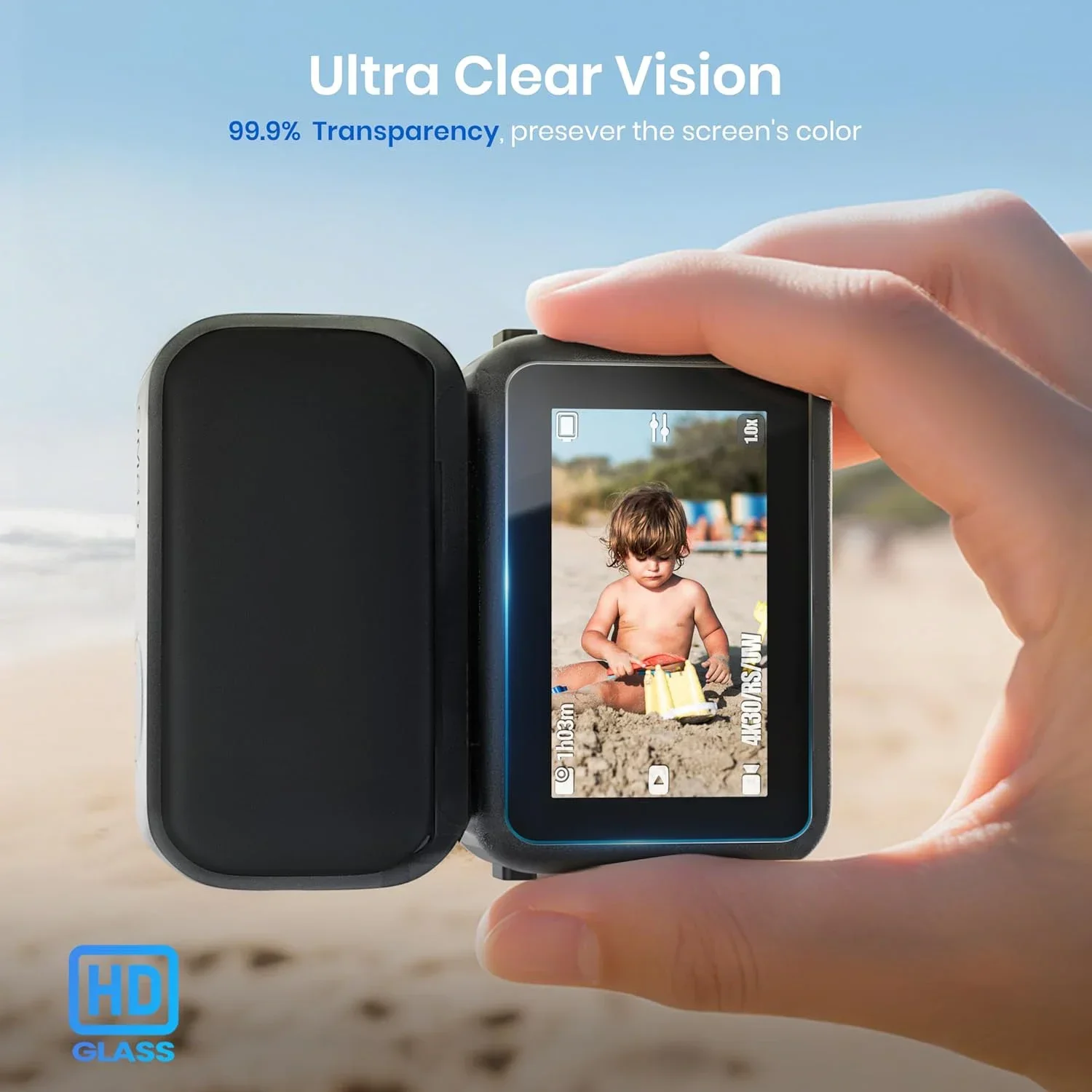 Screen Protector Hydrogel Film HD Hardness Tempered Glass for DJI Osmo Nano Sports Camera Anti-scratch Lens Films for DJI NANO