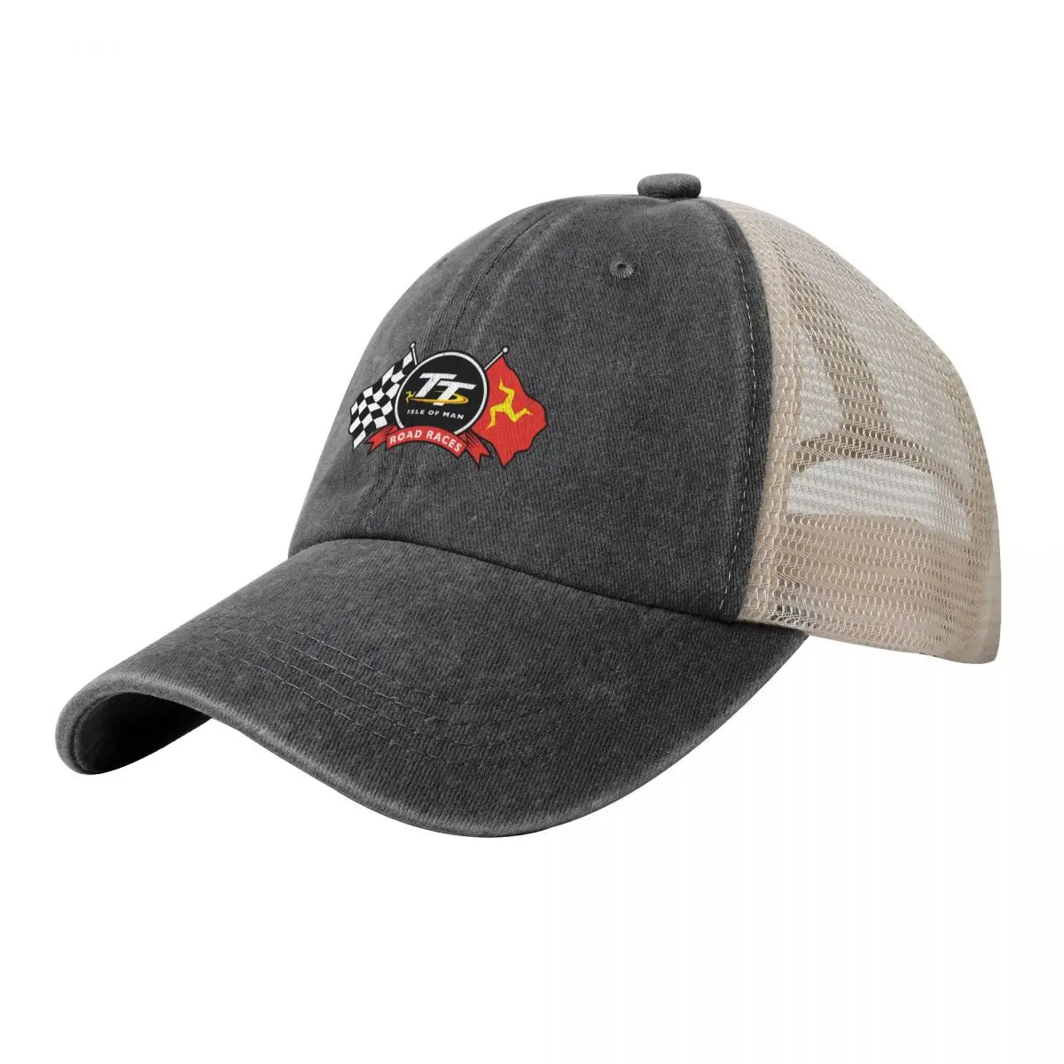 

Fashion Unisex TT Races Cowboy Mesh Baseball Cap