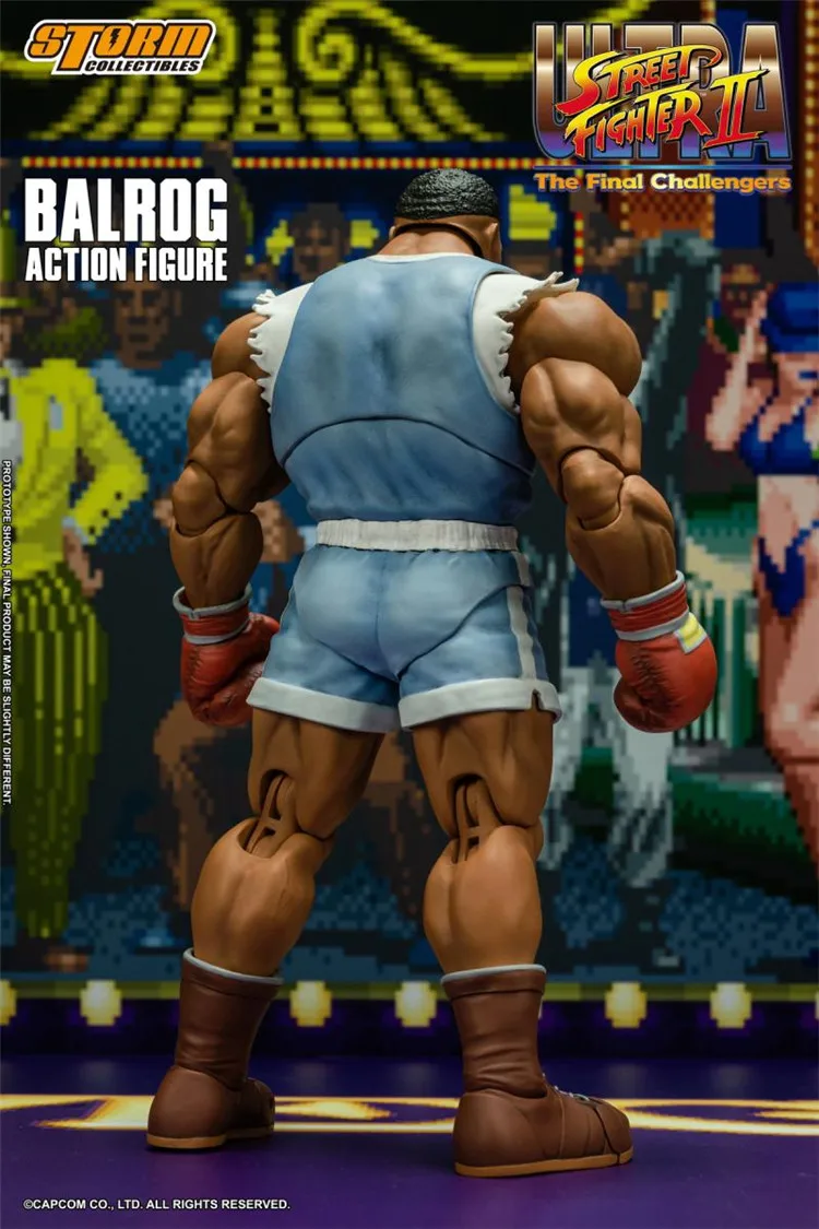Storm Toys BALROG アクションフィギュア CPSF23GY Storm Collectibles 1/12 Balrog SF2 In Stock New Toys Action