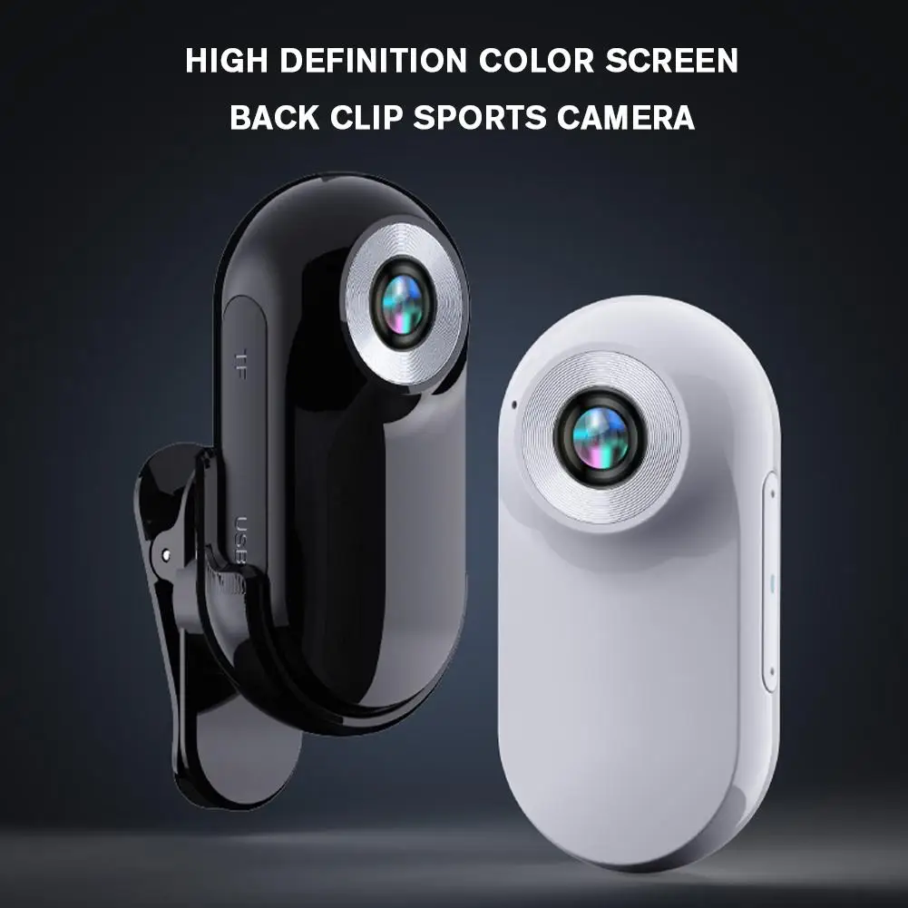 Mini caméra sport 4K étanche 30m avec sa télécommande et son support