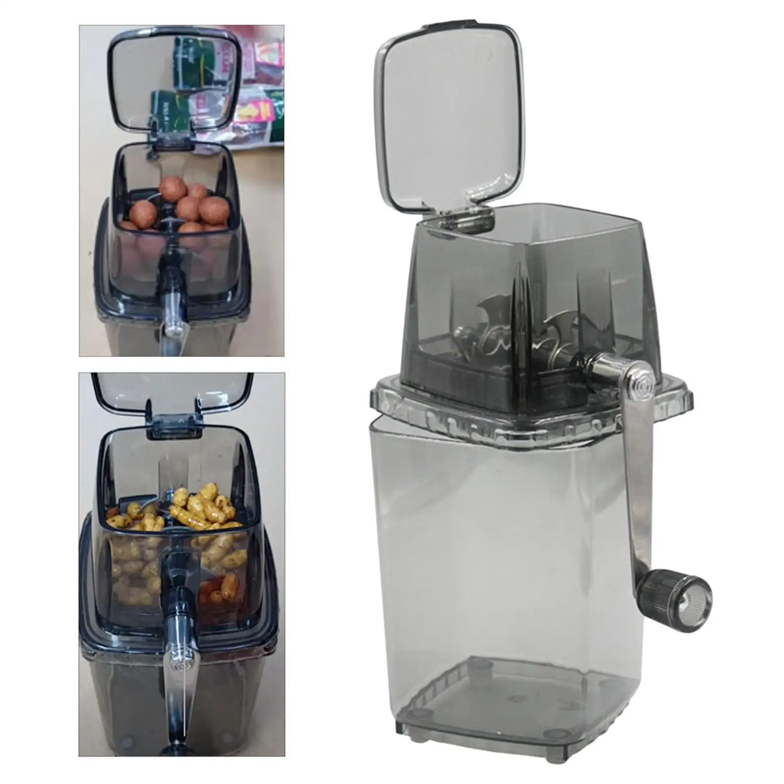 Boilie Ice Crusher Ground Grinder Grind Crushing Box Case Equipment