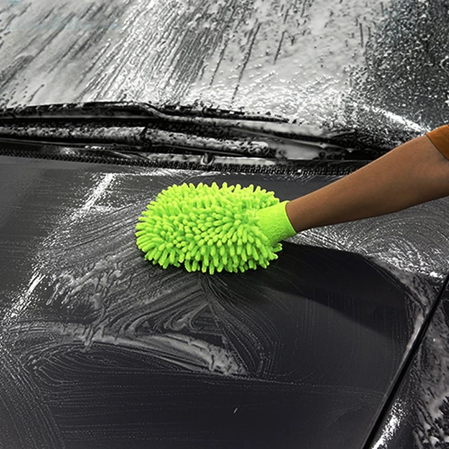 Detailing / Car Wash Mitt & Gloves - Microfiber Chenille Style