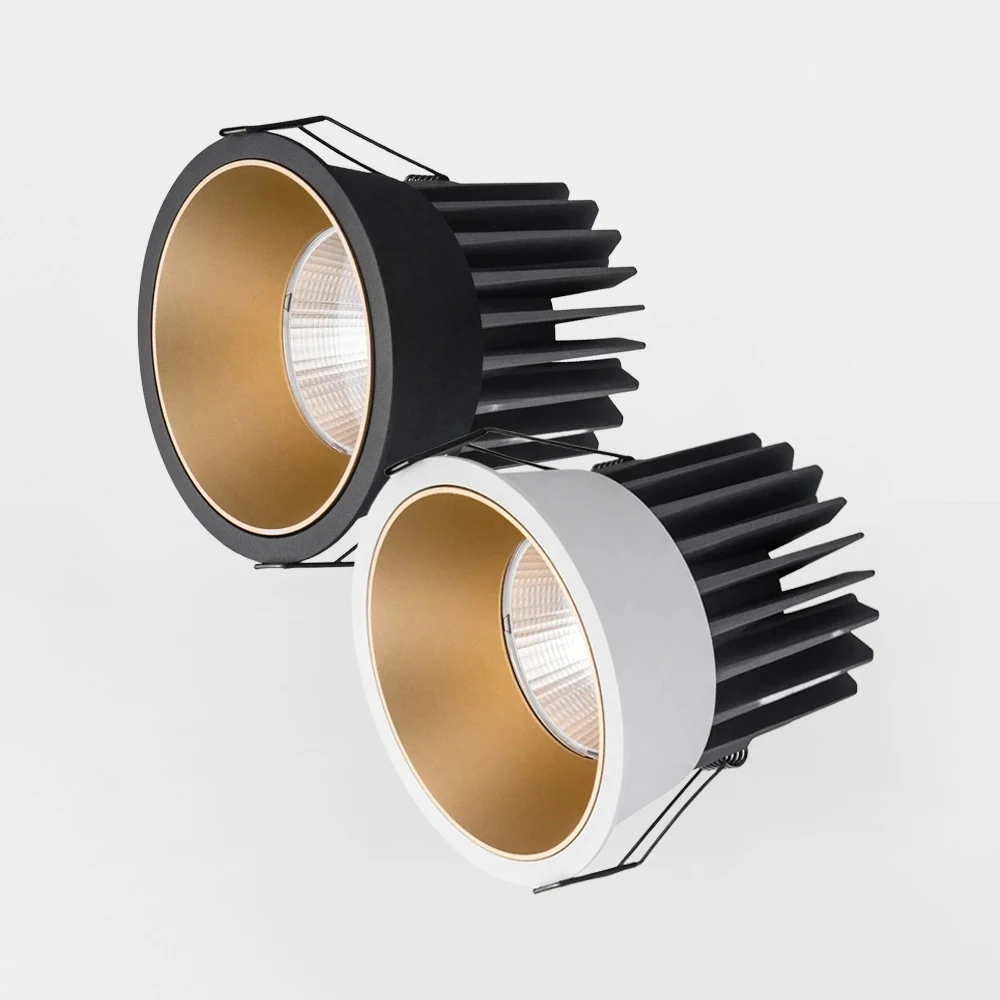 Dimmable Recessed COB LED Ceiling Spotlights 5W 7W 10W 12W 15W 18W LED Downlights 110~240V Lamp Showcase Decorative Lighting led downlight led spotlight