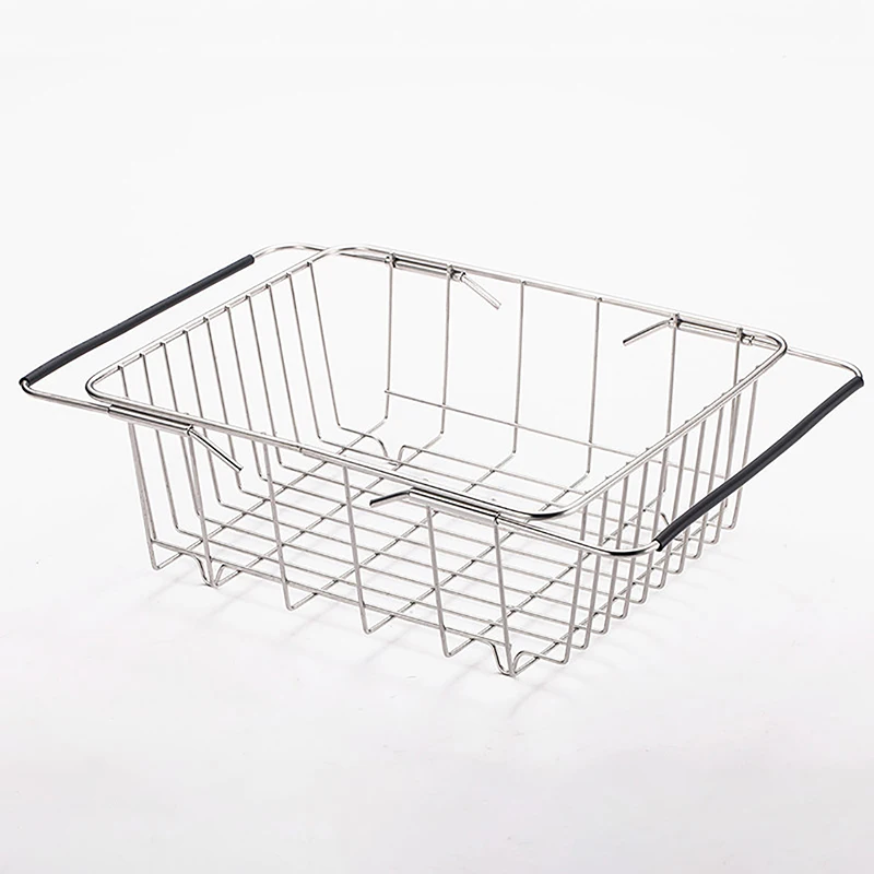 aco inoxidavel kitchen drain basket sobre pia 05