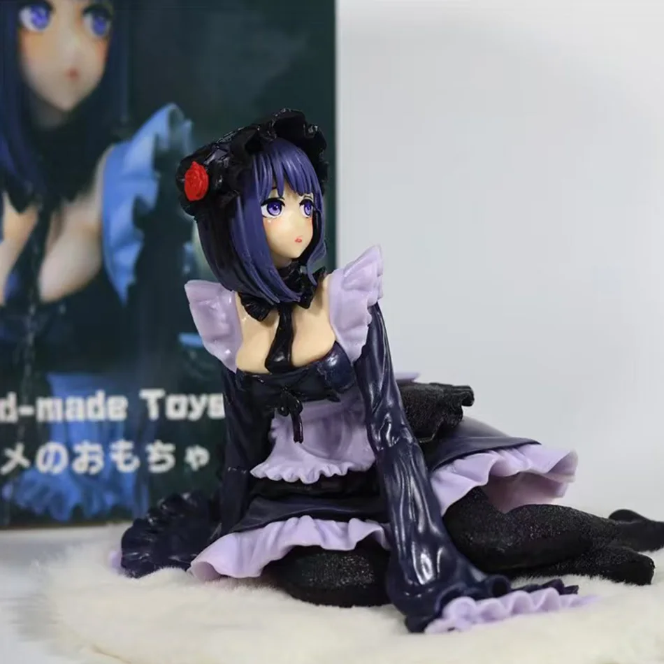 Auf Lager My Dress-Up Darling Anime-Figur Schwarzes Dienstmädchen-Outfit Kitagawa Marin Actionfigur Shizuku Kuroe Figurine Sammlermodell