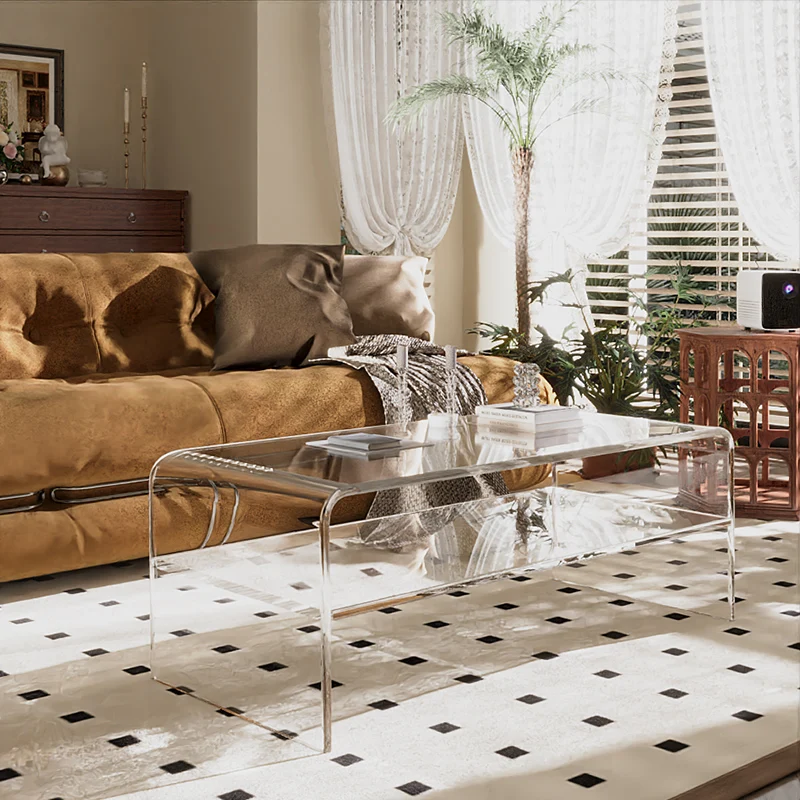

Living Room Sofas Coffee Table Dressers Mobile Acrylic Dining Tables Tv Small Table Basse Pour Salon Living Room Furnitures