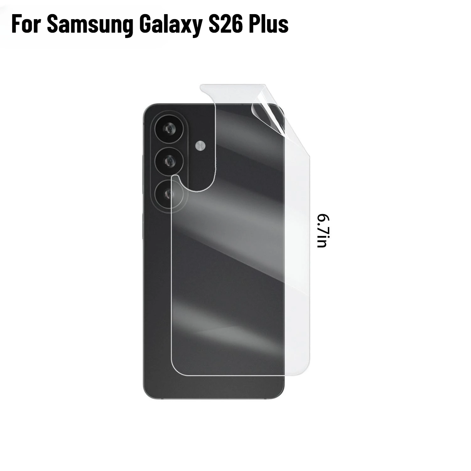 1-4Pcs Frosted Soft TPU Hydrogel Films Back Screen Protectors