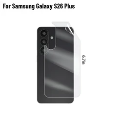 1 - 4Pcs Frosted Soft TPU Hydrogel Films Back Screen Protectors - 4PCS (S26 Plus)
