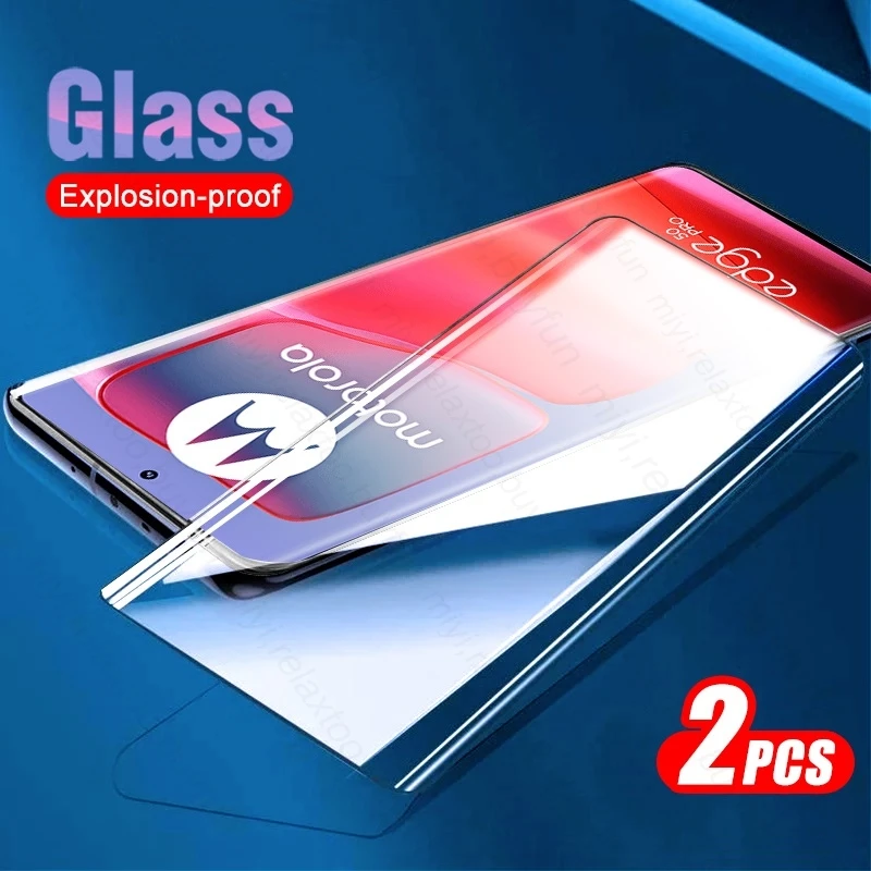 

3D изогнутое закаленное стекло для Motorola Edge 50 Pro 5G, защитная пленка для экрана Moto Edge50Pro Edge50 Pro 50 Pro, Защитная пленка для смартфона, 2 шт.