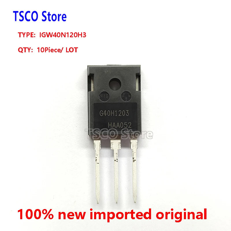 

(10piece ) G40H1203 IGW40N120H3 100%New Original