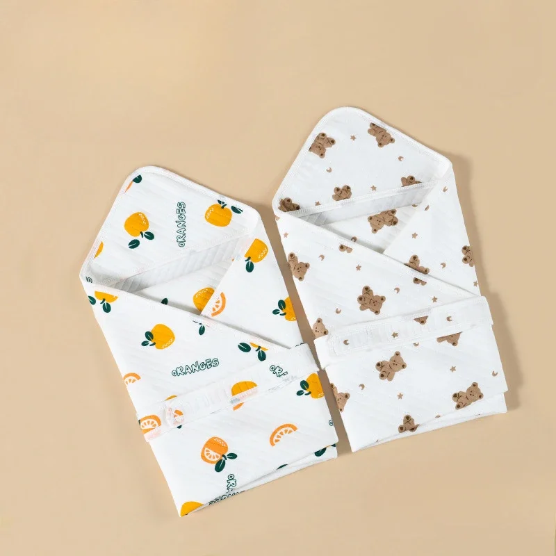 Newborn Babies Soft and Comfortable Wrapped Baby Hugging Quilts Delivery Room Thin Cotton Wrapping Antisperm Jumping