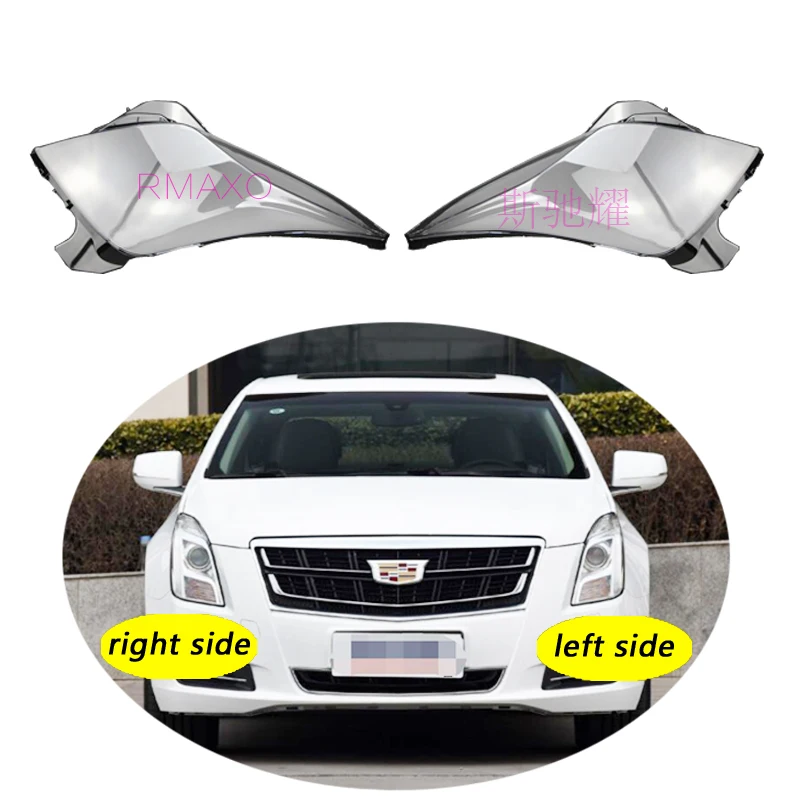 

Use For Cadillac XTS 2013-2017 Transparent Headlamp Cover Lamp Shade Front Headlight Shell Lampshade Lens shell