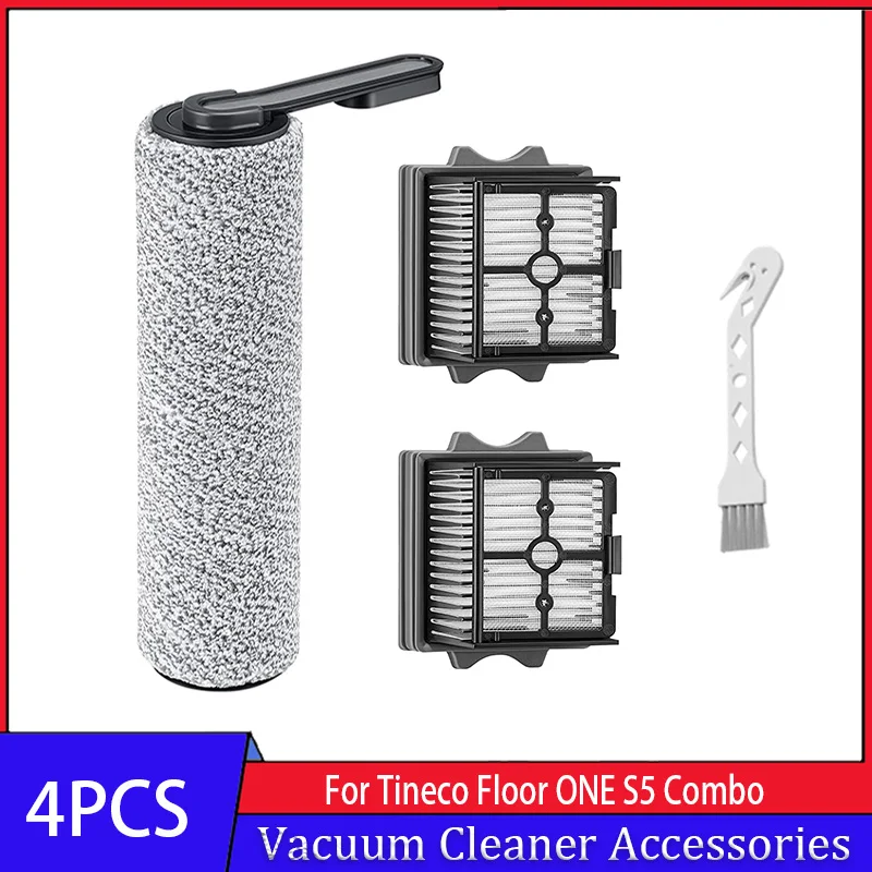 HEPA Filters And Brush Roller Set Parts Accessories For Tineco Floor ONE S6/S6PRO  Cordless Wet Dry Floor Washer Vacuum Cleaner - AliExpress