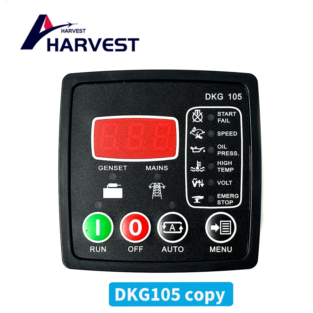 Gasoline Generator Parts Replace DATAKOM DKG105 Controller Module Generator Control Panel Pengontrol Genset Parts DKG-105 DKG 105 gasoline generator parts diesel generator engine parts auto mains failure control module