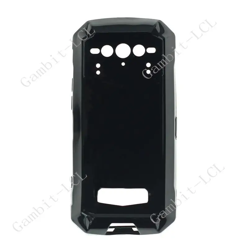Shockproof Silicone Phone Case with Back Ring Holder - Soft TPU, Enhanced Protection, 6.58