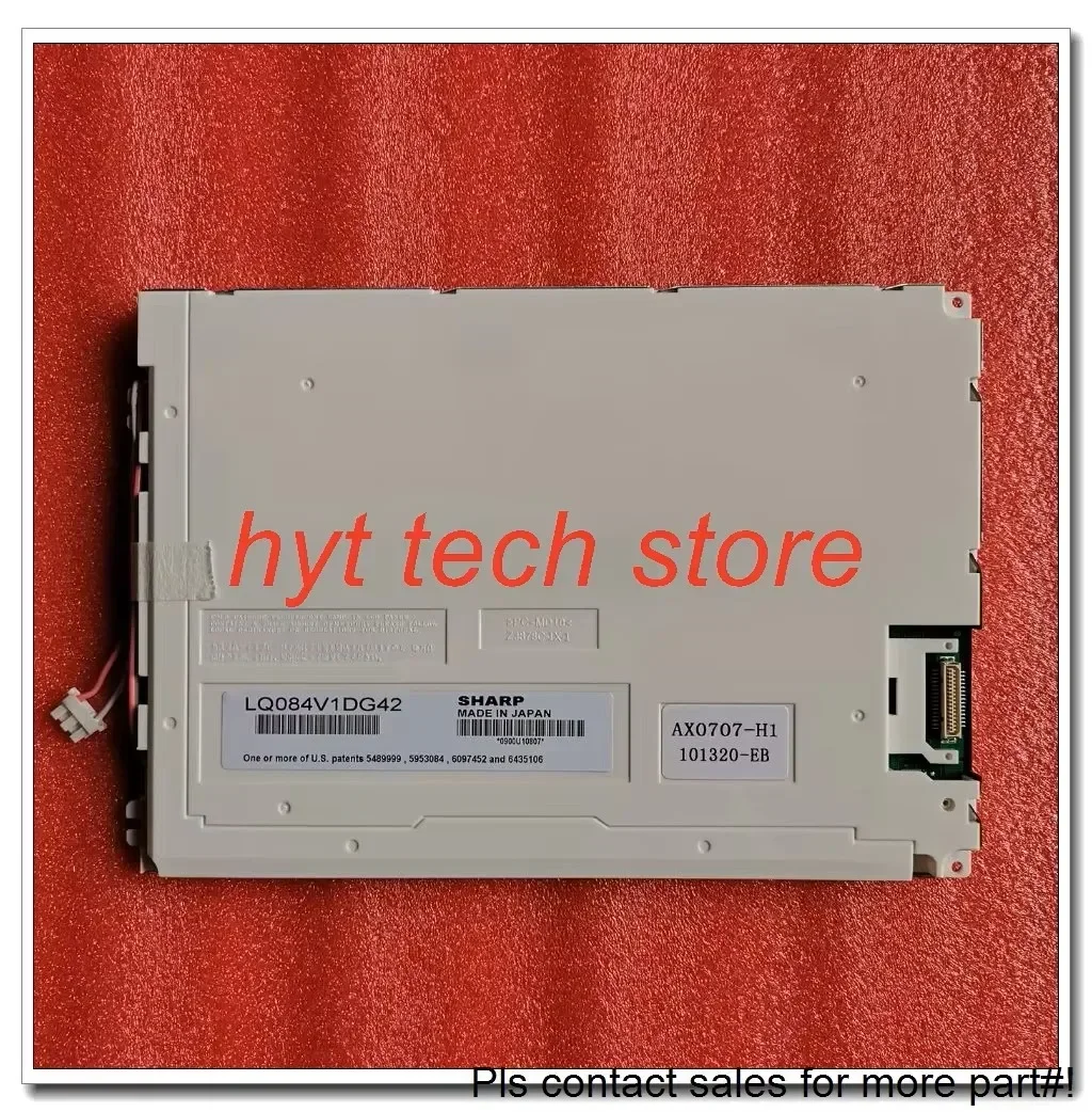 LQ084V1DG41 8.4인치 LCD 패널, LQ084V1DG42용으로 배송 전 100% 테스트 완료