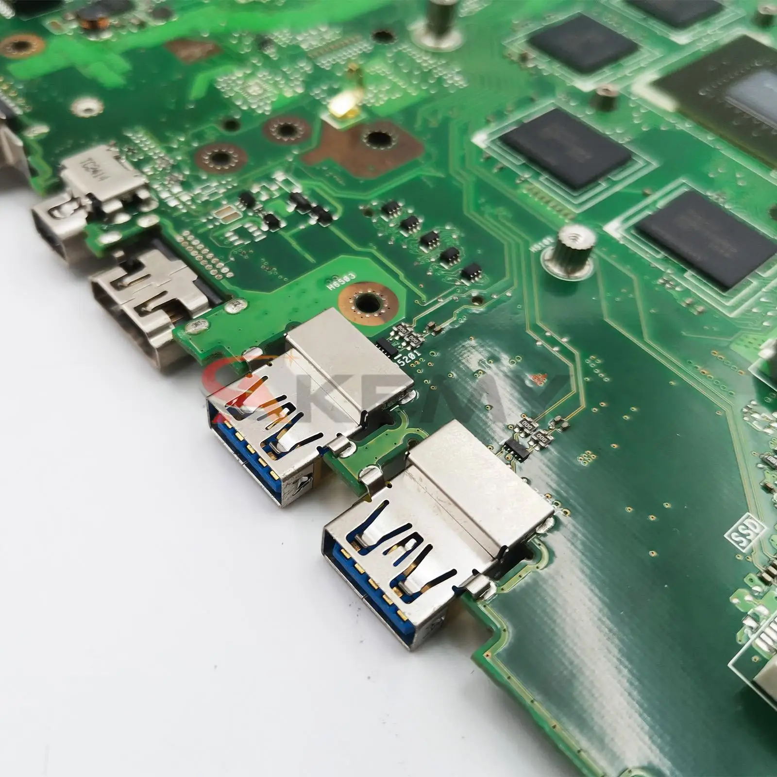 Placa Principal Rev 2.1 para Asus G55vm Laptop Motherboard Ddr3 Gtx660m Graphics G55vm - Imagem 3