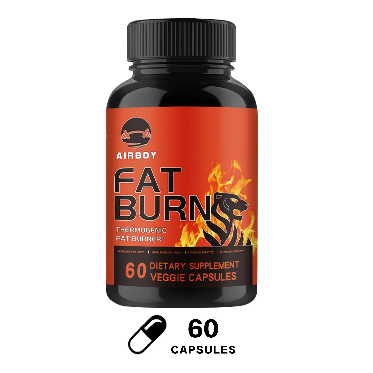 Pslalae Burn-XT Energy & Metabolism Support Supplement Capsules
