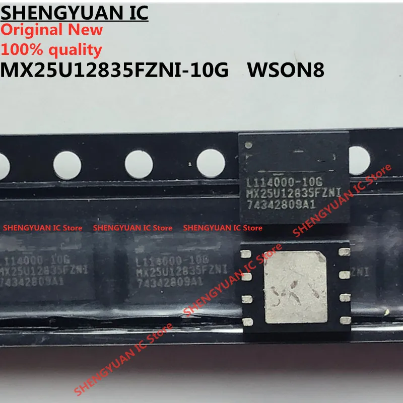 

5 pcs/lot MX25U12835FZNI-10G MX25U12835FZNI WSON-8 100% new imported original 100% quality