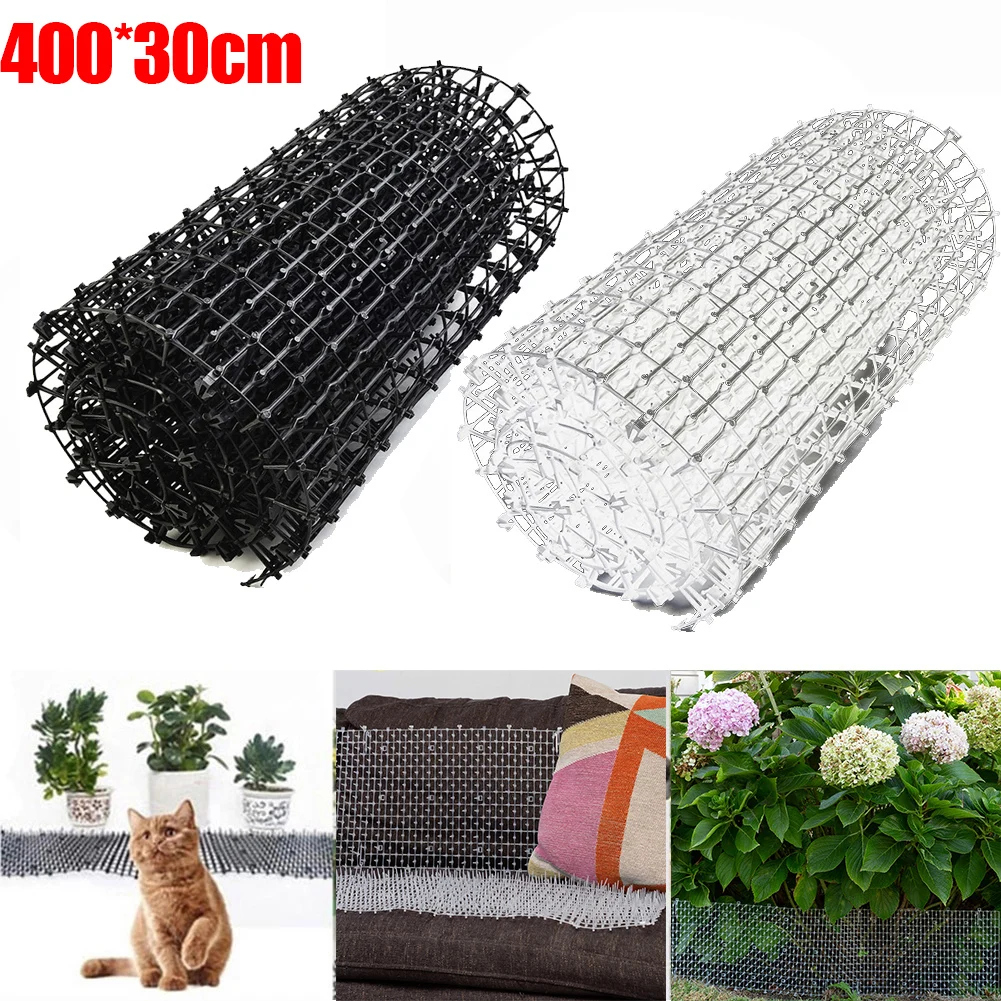 Description Picture 3 of itemPricking Mat Repellent 400x30cm Wrap Around Animal Scarer Anti-Cat Cat Scat Garden Isolation Lawn Outdoor/Indoor