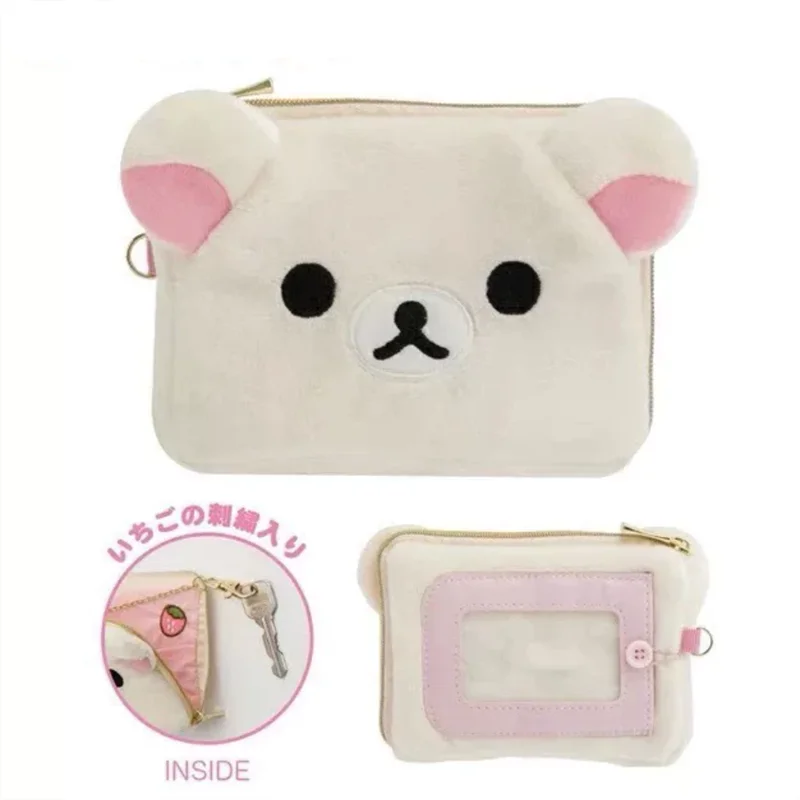 【hug your skin】コリラックマ★Korilakkuma dot card wallet★ hug your skin】コリラックマ☆Korilakkuma dot card wallet