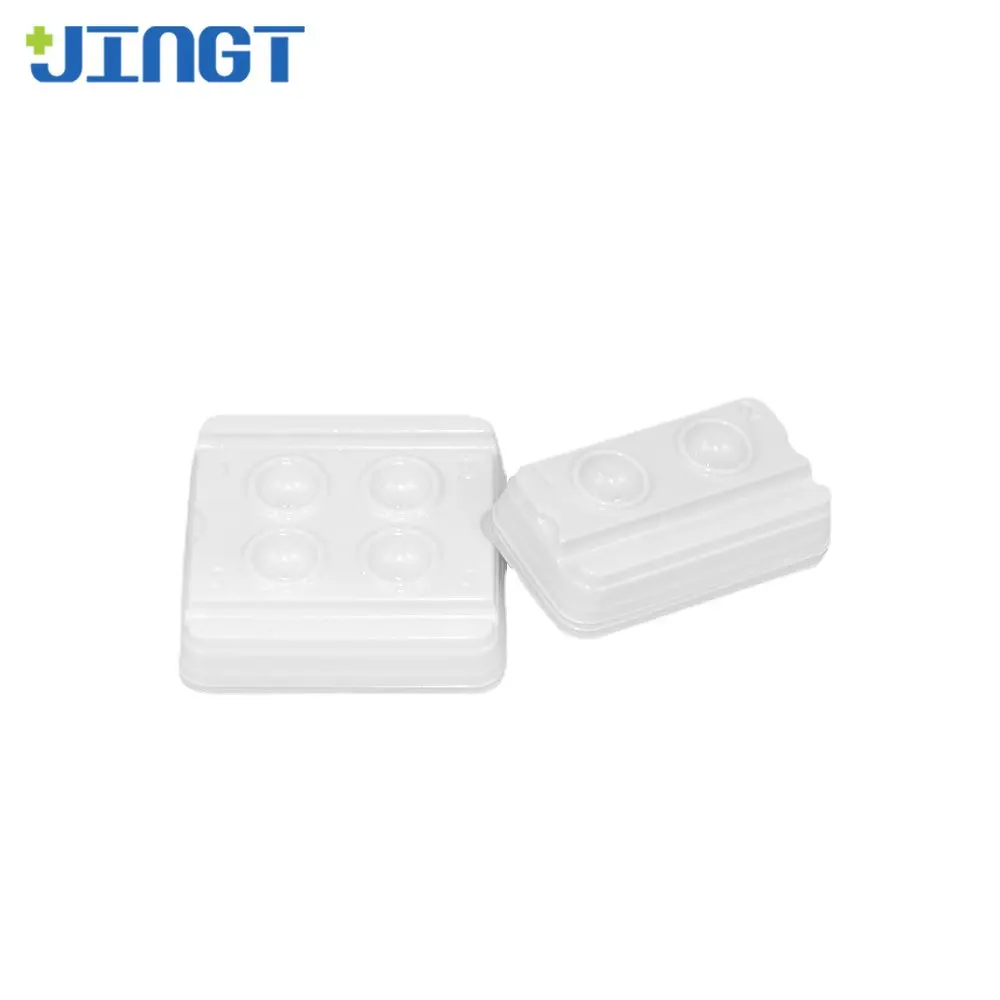 

JINGT 50PCS Dental Adhesive Mixing Dish Mixed Cup Acupoint Disk Disposable Drug Binder Dispensing Plate Cavity Tray Bonding
