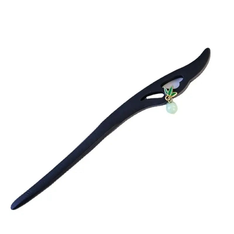

Hairpins, new Chinese high-end temperament, rising Han clothing, hair accessories, simple wooden hairpins