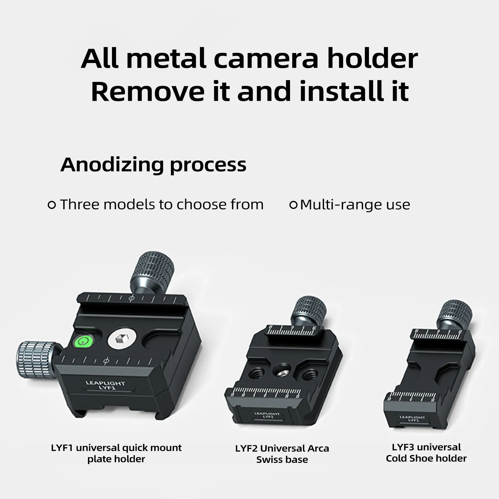 ユニバーサルクイックリリースアルカスイスクランプ,三脚マウント