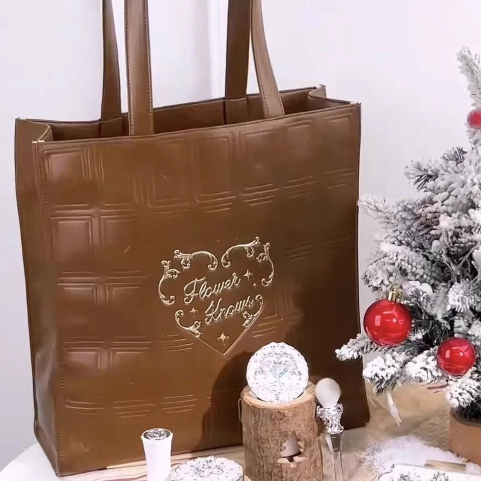 Flower Knows Travel Tote Bag Pink Crossbody Bag Luxury Bags For