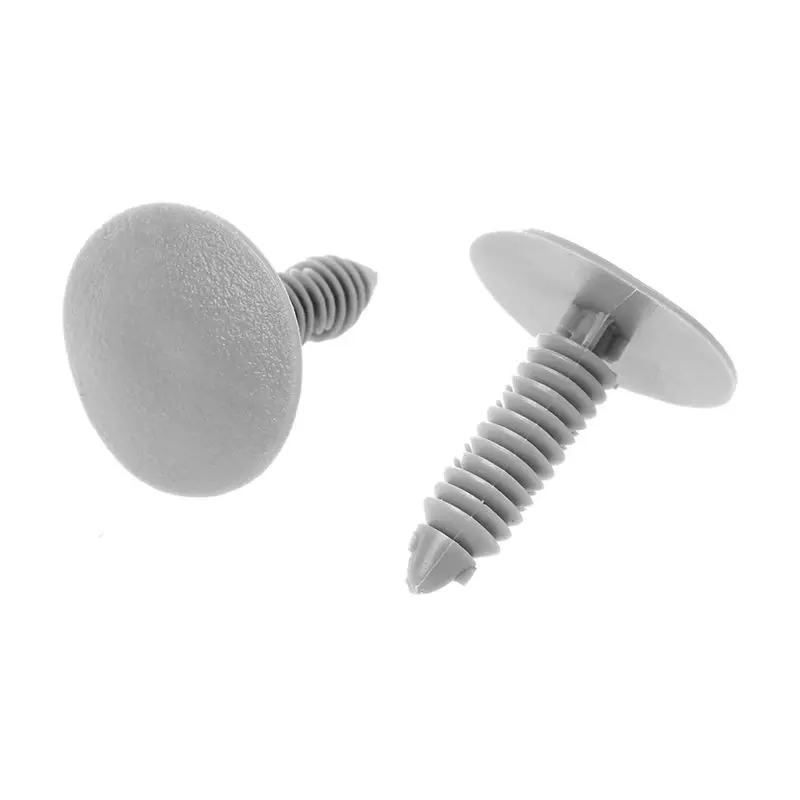 Plastic Panel Retainer Clips 20 Pcs Gray Plastic Car Trim Clips