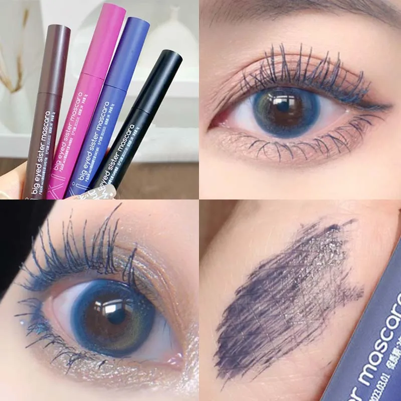 

4 Colors Mascara Long Lasting Lengthening Thick Curly Colorful Lash Dyeing Cream Eyelash Dyeing Liquid Waterproof Mascara Makeup
